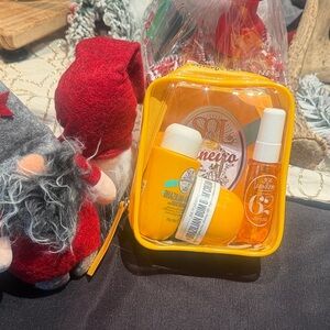 Sol de Janeiro Yellow Travel Set 62 new